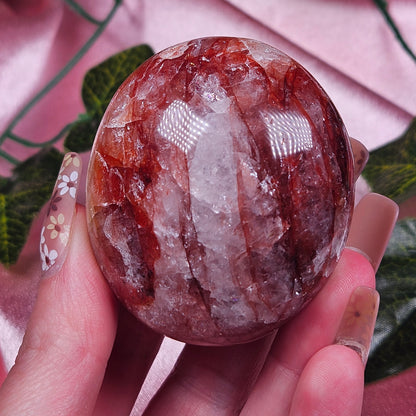 Fire quartz palmstone (pick your own)