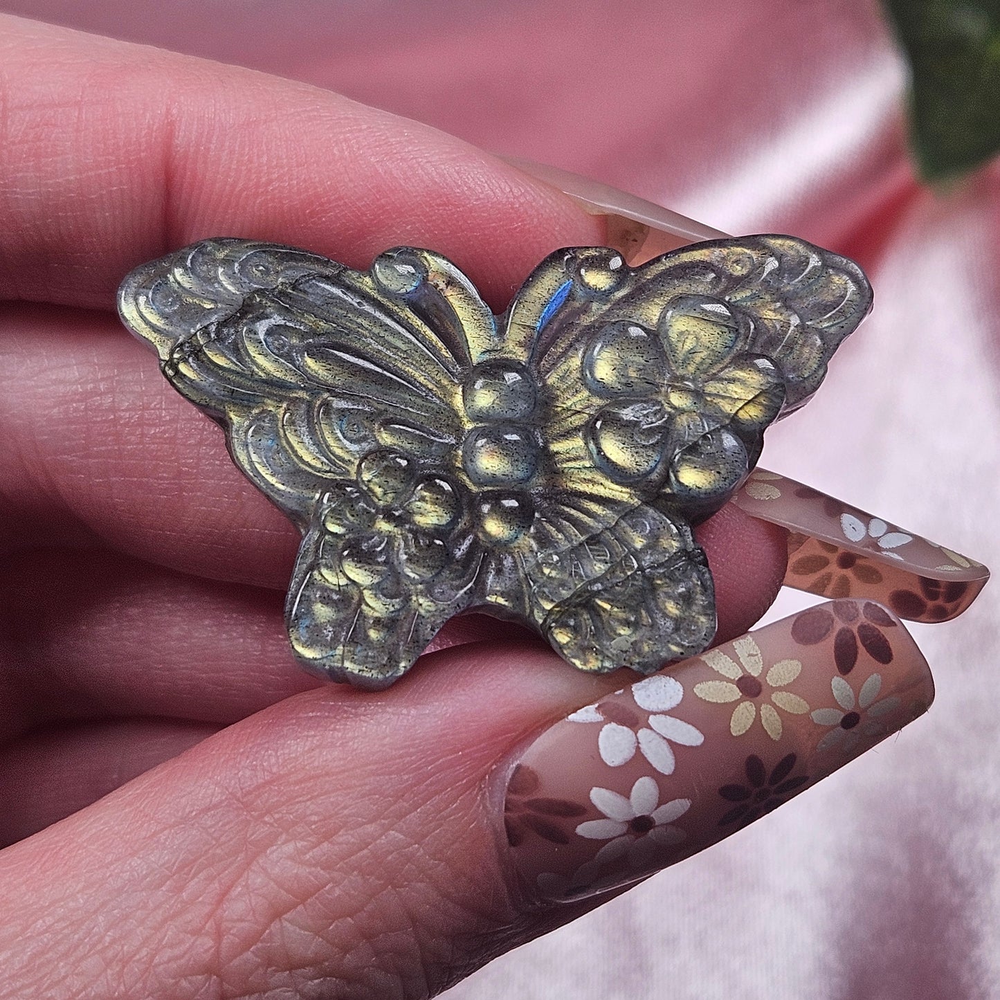Labradorite butterfly