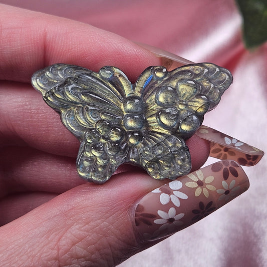 Labradorite butterfly