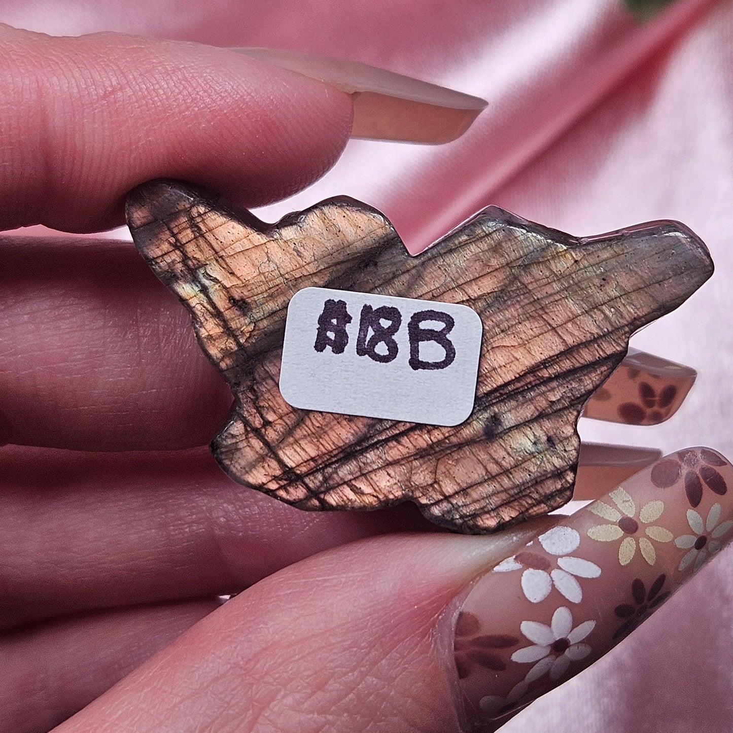 Labradorite butterfly