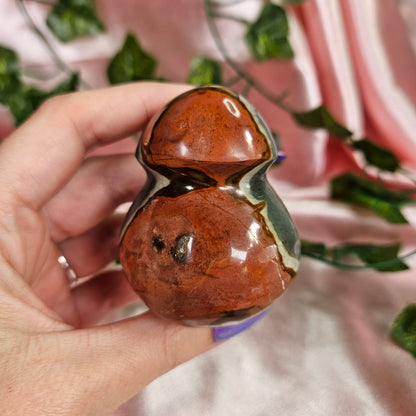Polychrome jasper mushie 8C