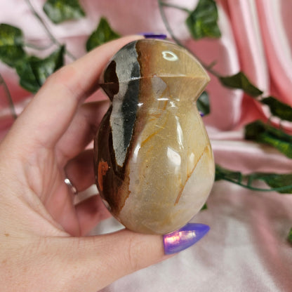 Polychrome jasper mushie 11