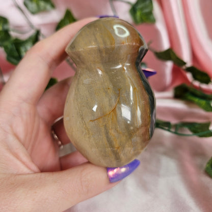 Polychrome jasper mushie 11