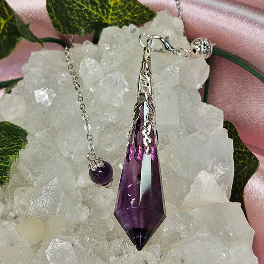 Amethyst pendulum