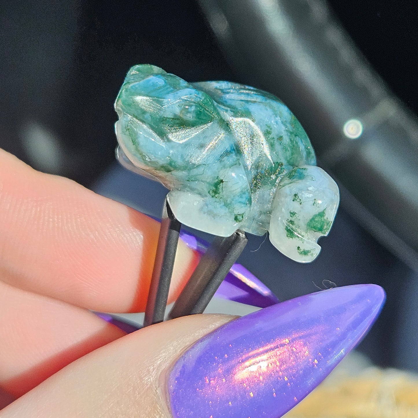 Crystal car vent clips