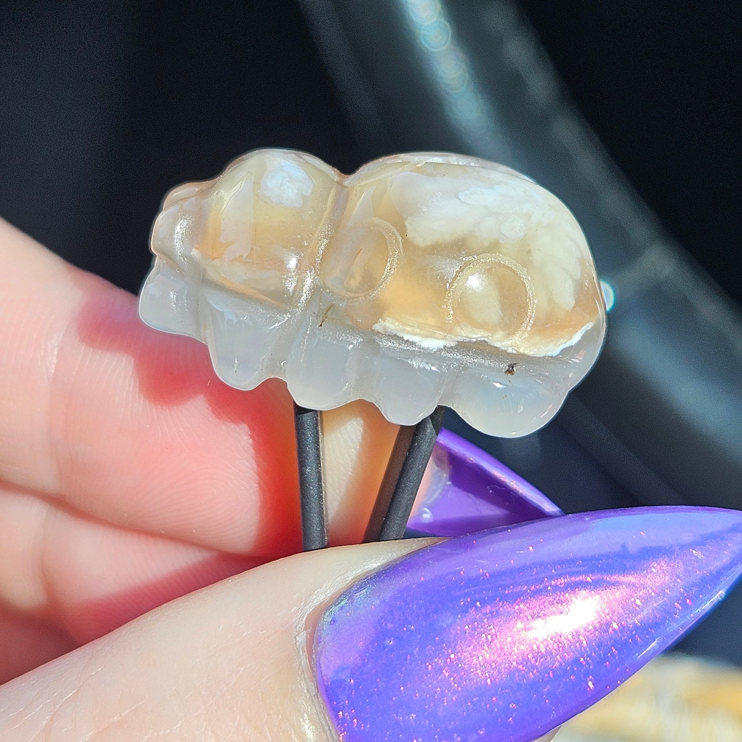 Crystal car vent clips
