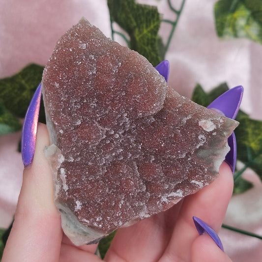 Rainbow amethyst cluster