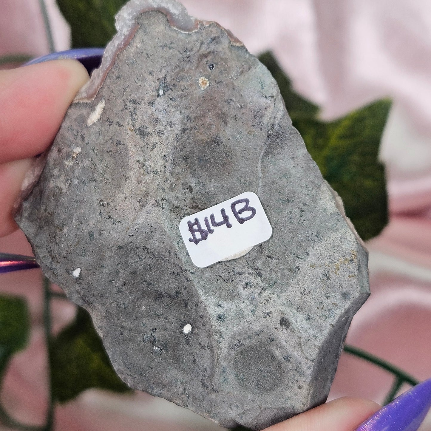 Rainbow amethyst cluster