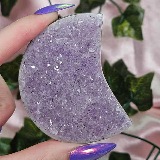 Rainbow amethyst cluster