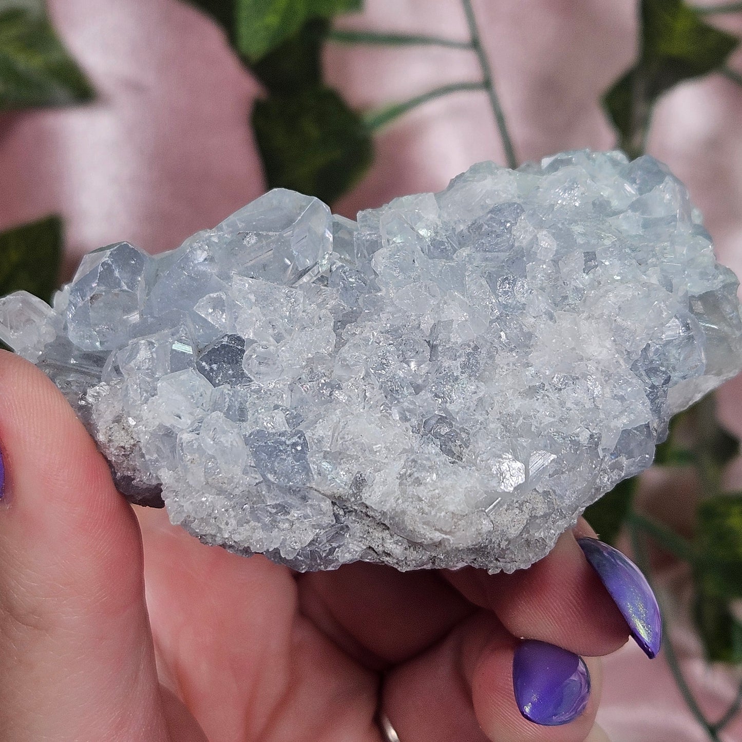 Celestite cluster