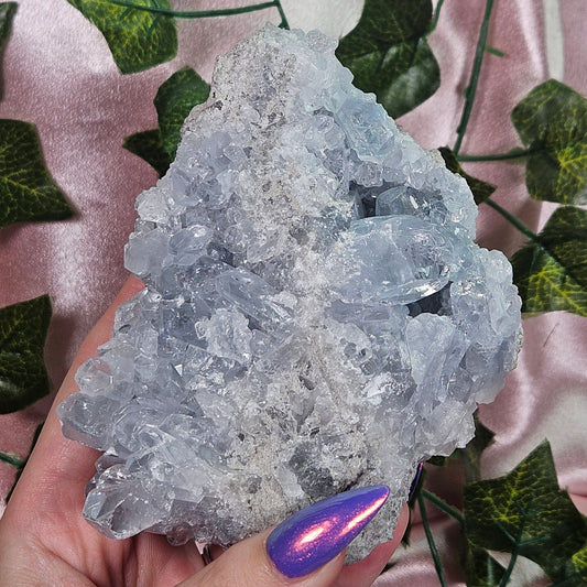 Celestite cluster