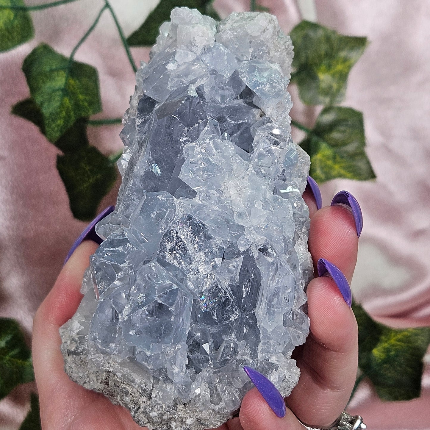 Celestite cluster