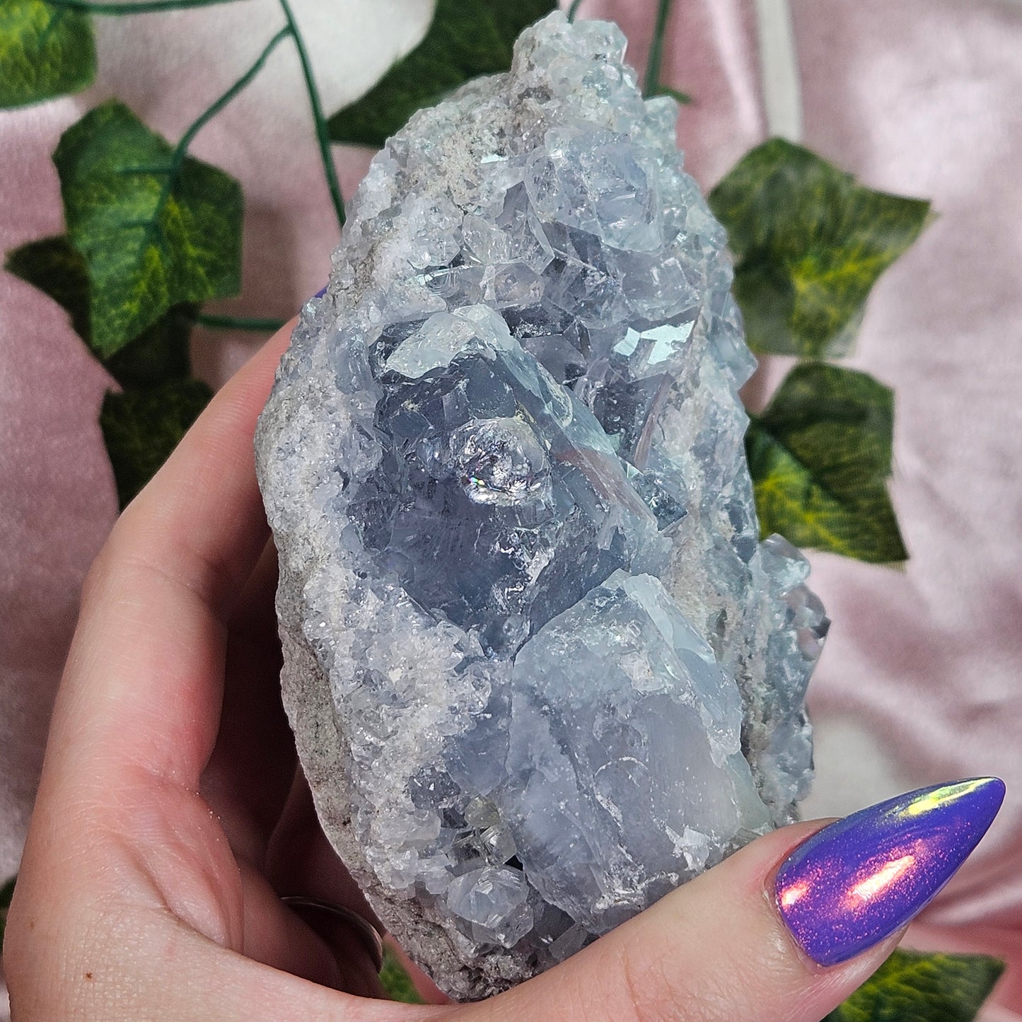 Celestite cluster