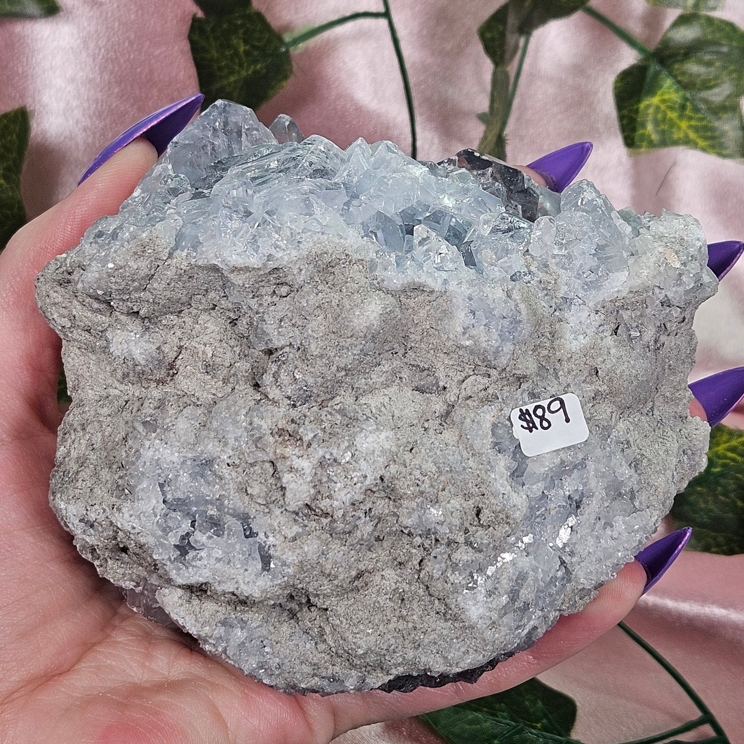 Celestite cluster