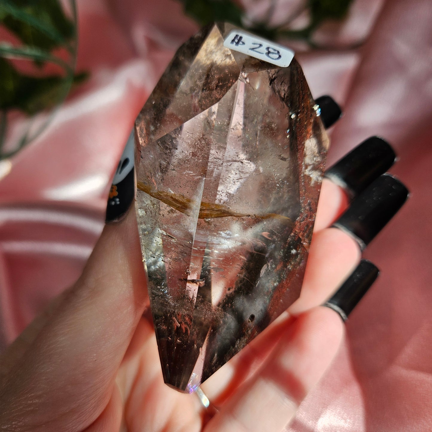 Garden quartz freeform