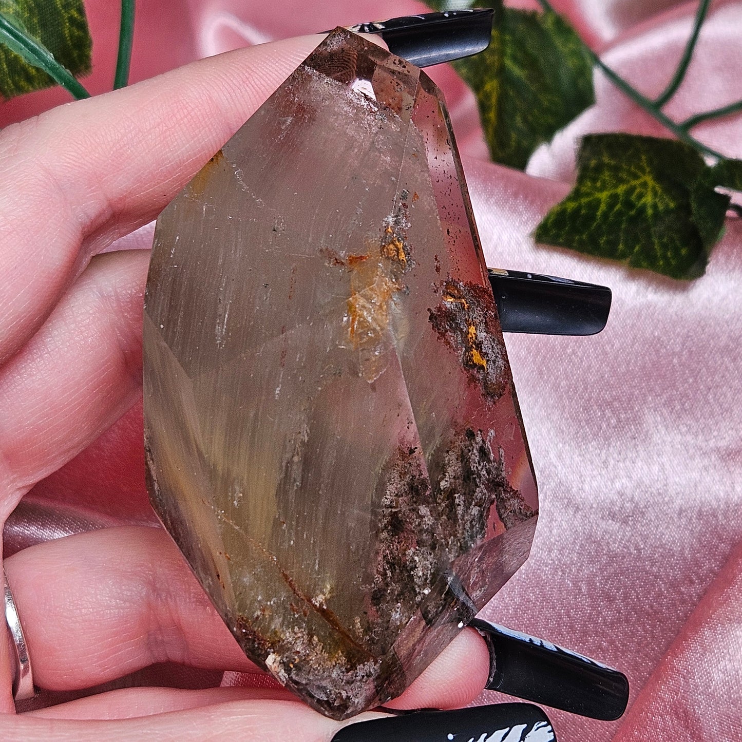 Garden quartz freeform