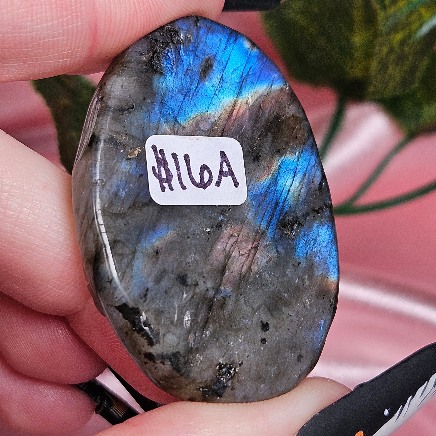 Labradorite owl
