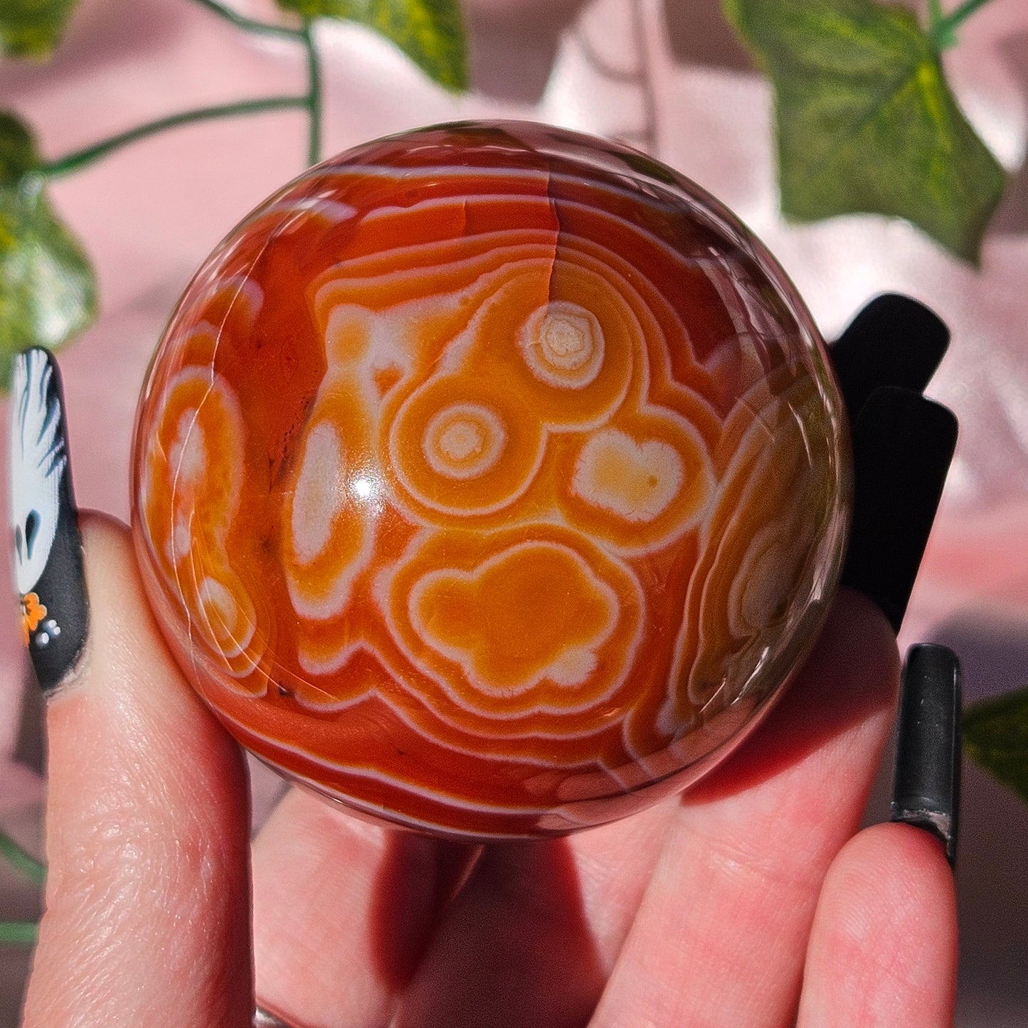 Carnelian sphere