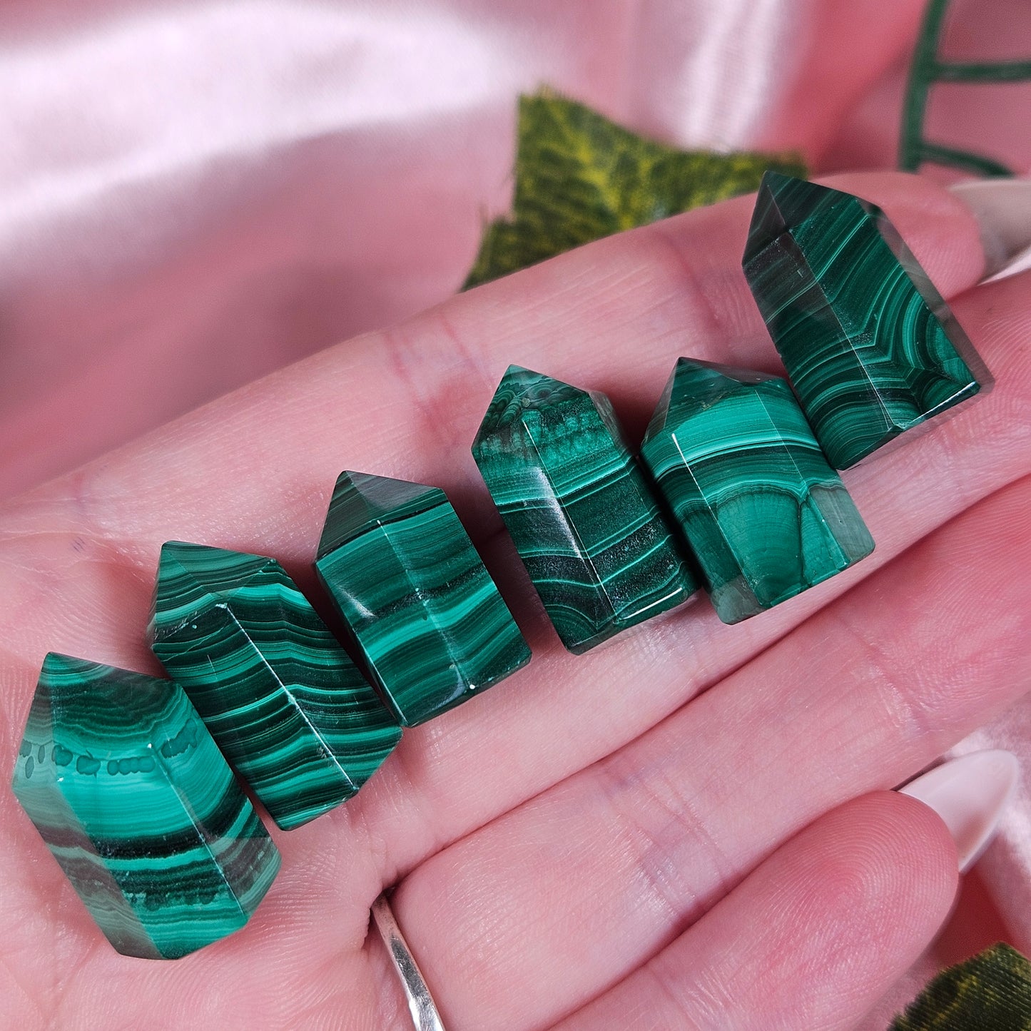 Mini malachite tower