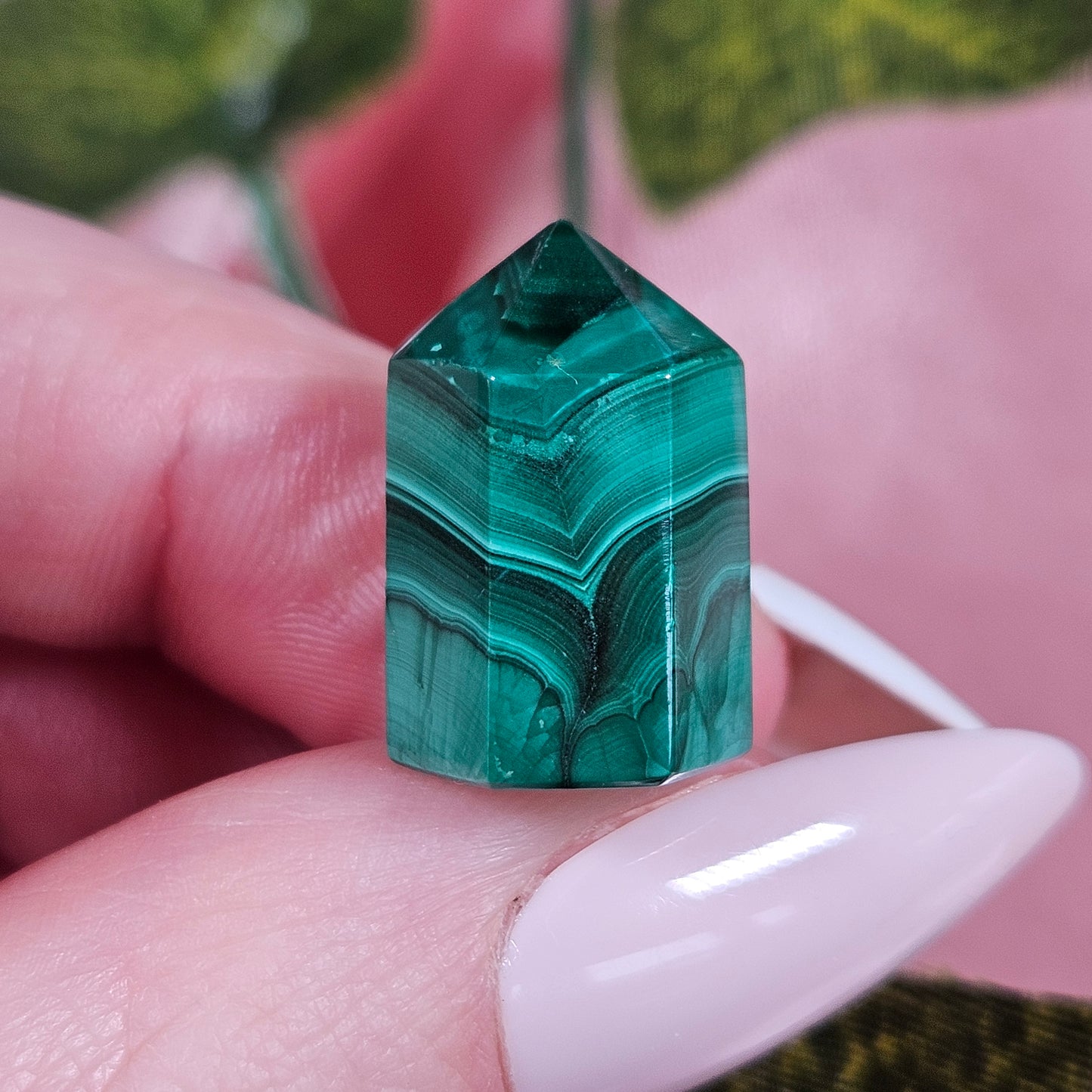 Mini malachite tower