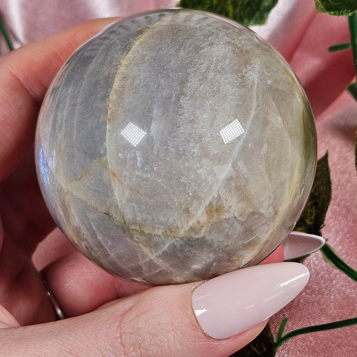 Moonstone sphere