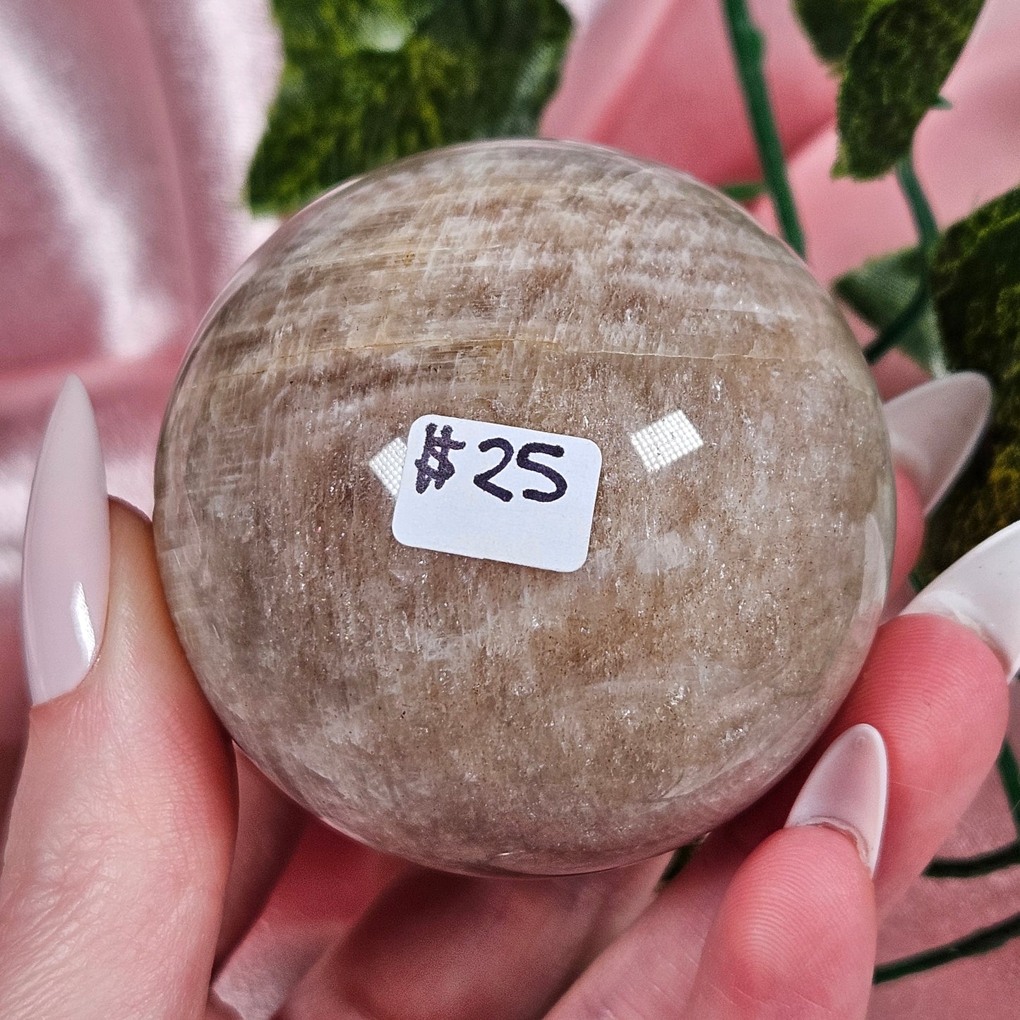 Moonstone sphere