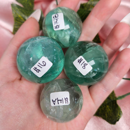 Fluorite sphere