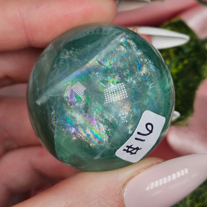 Fluorite sphere