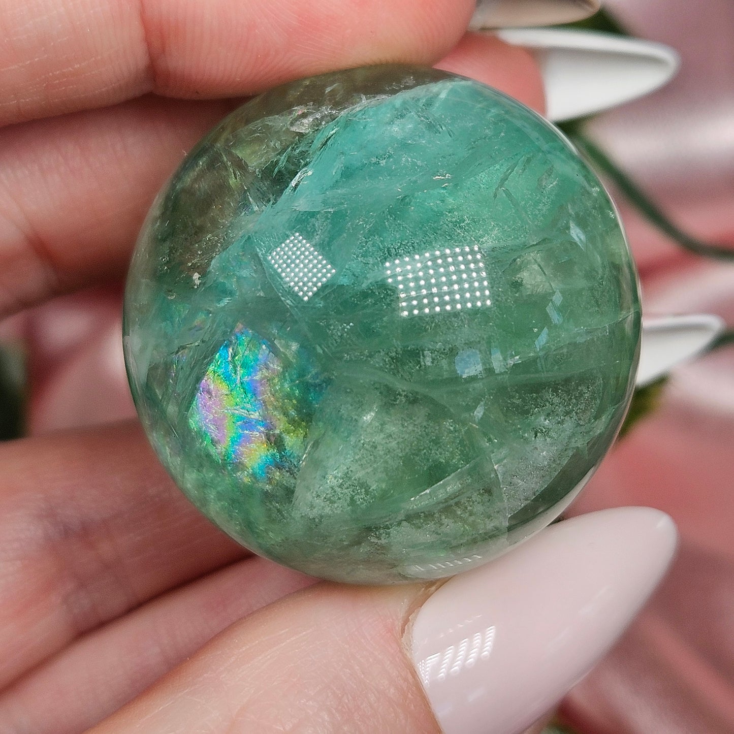 Fluorite sphere