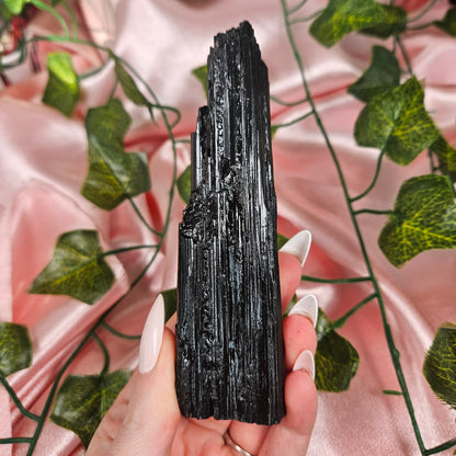 Raw black tourmaline