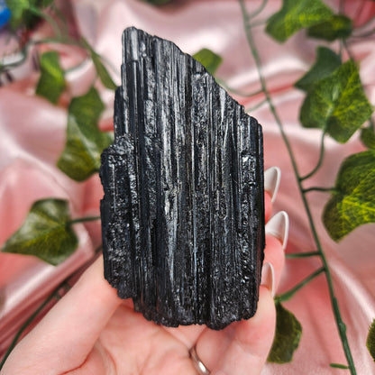 Raw black tourmaline