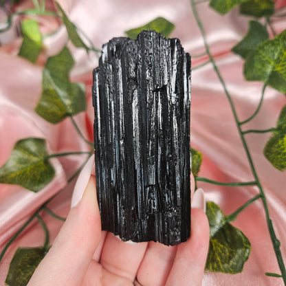 Raw black tourmaline