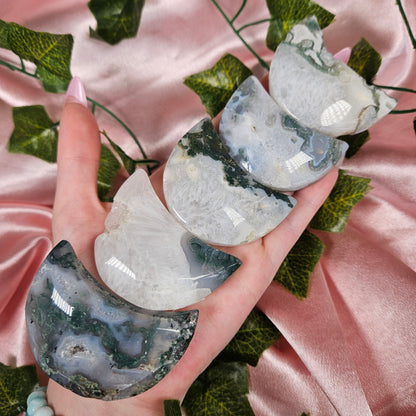 Moss agate moon 🌙