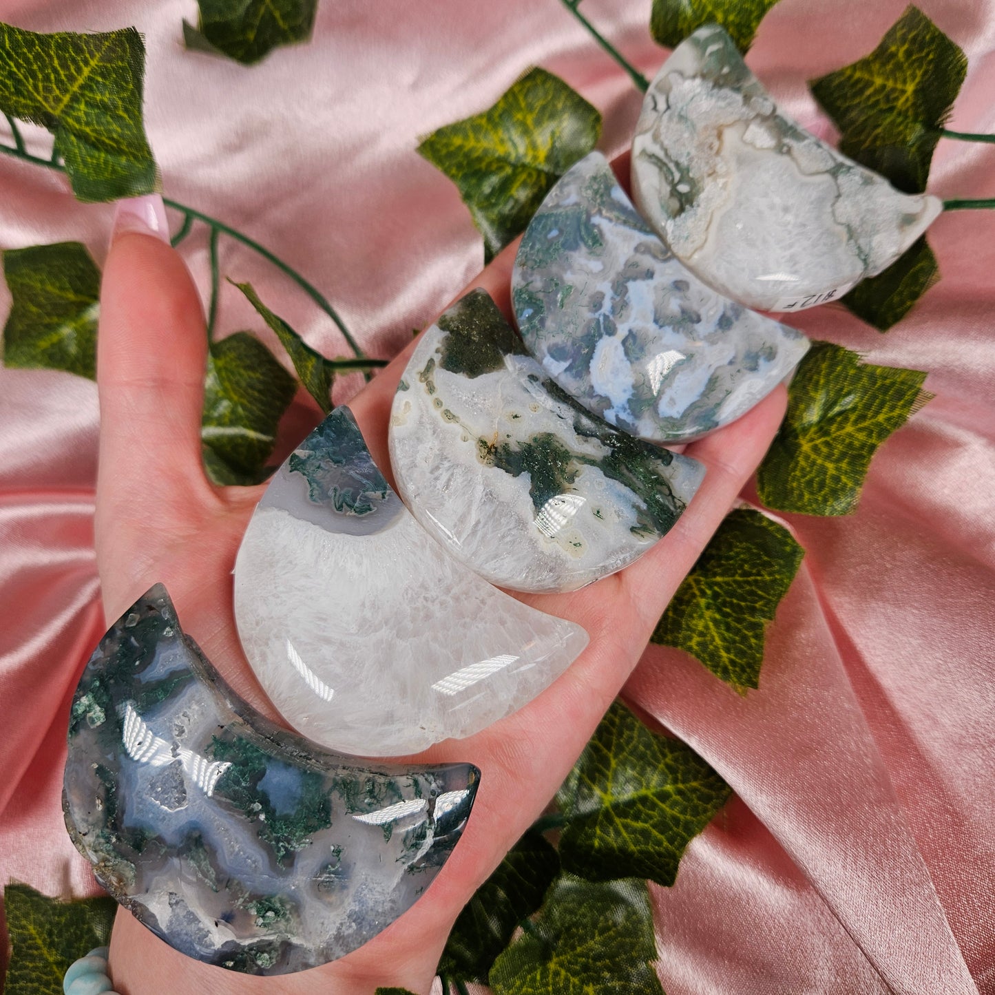 Moss agate moon 🌙