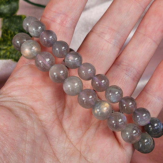 Sunset flash labradorite bracelet