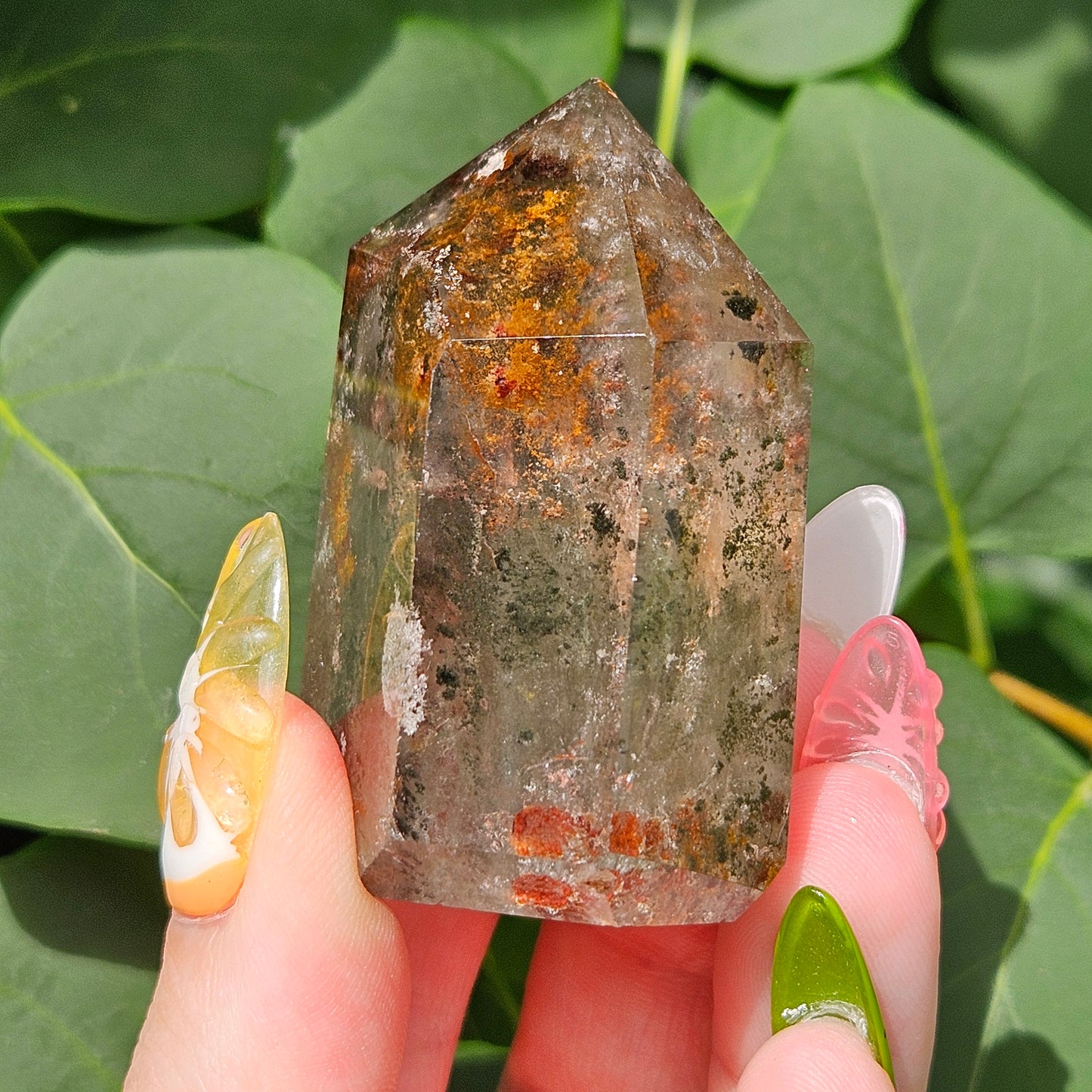 Garden quartz tower