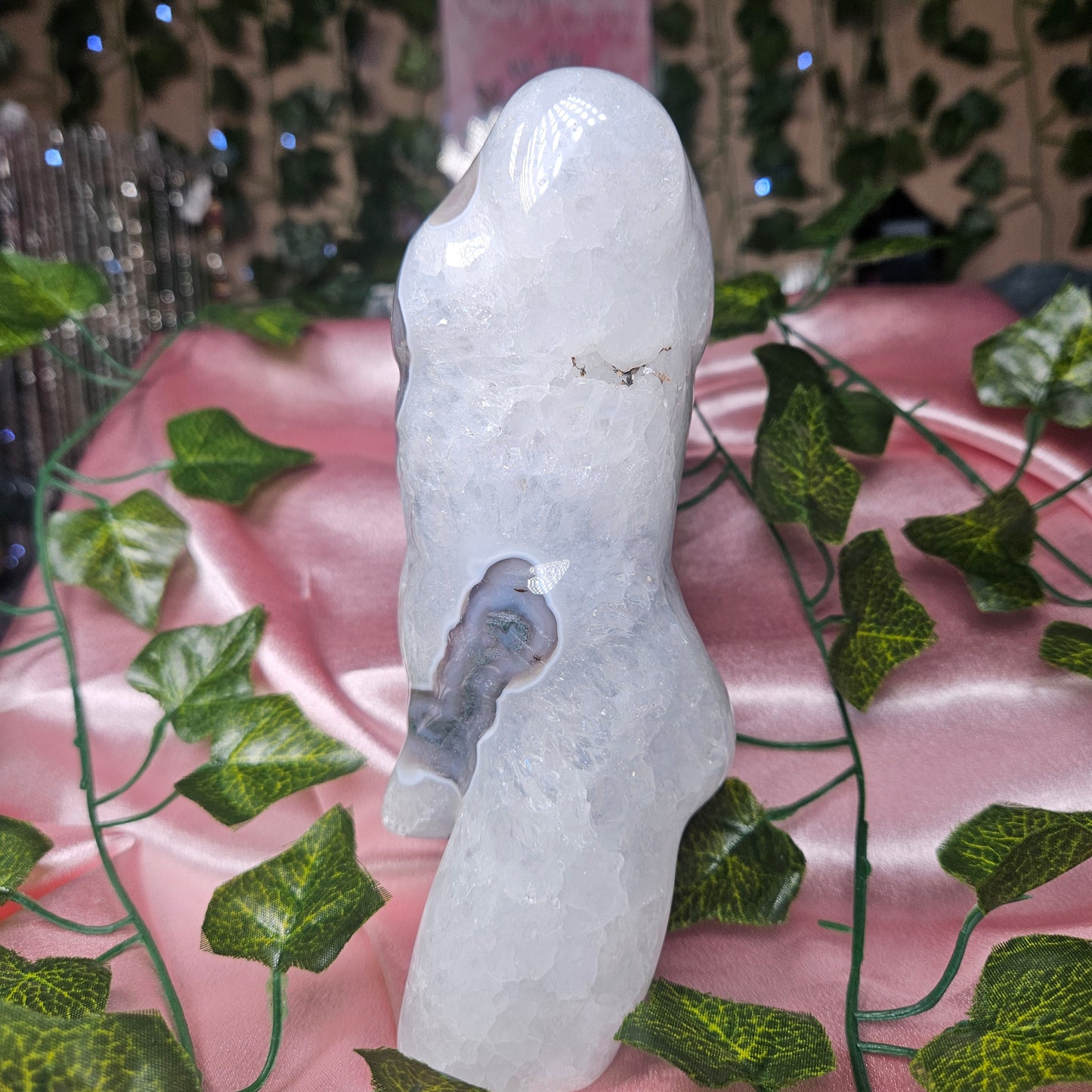 Moss agate statment Hunk