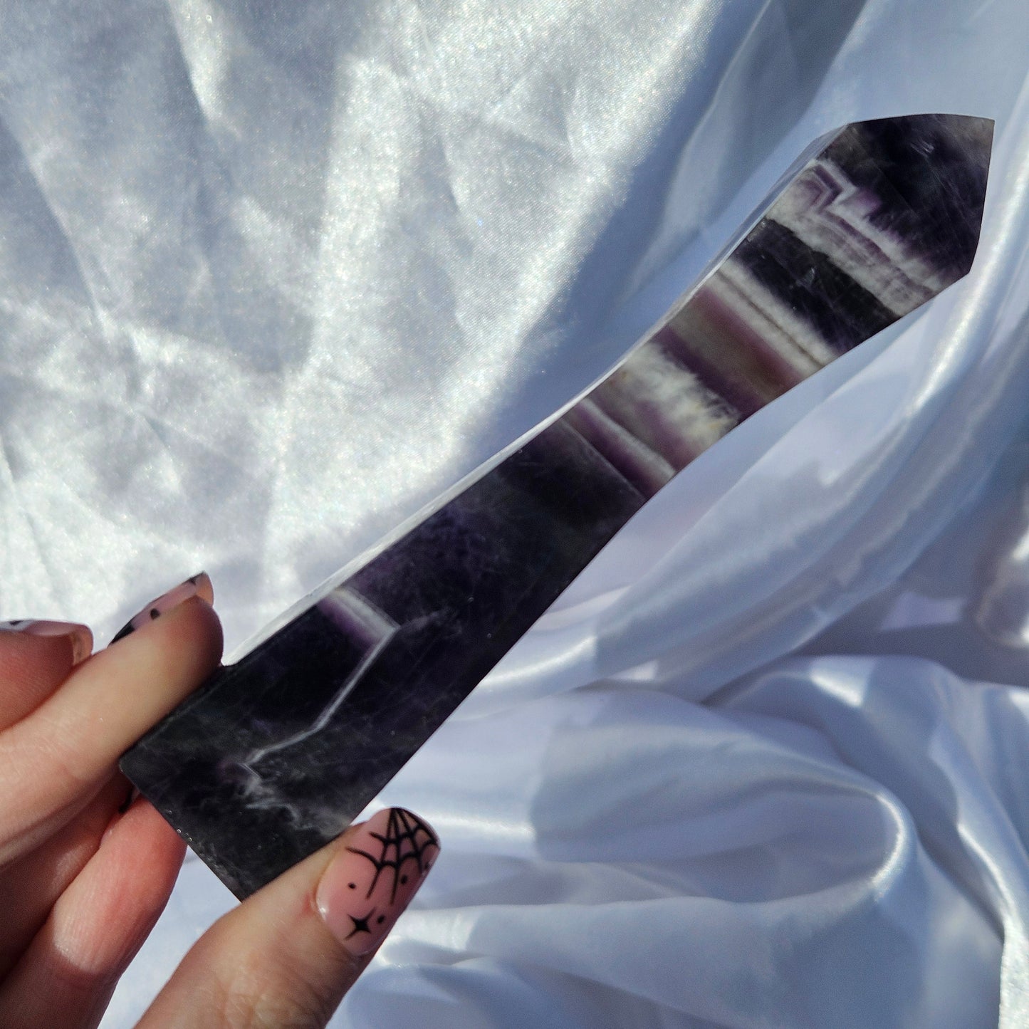 Dream amethyst hourglass tower