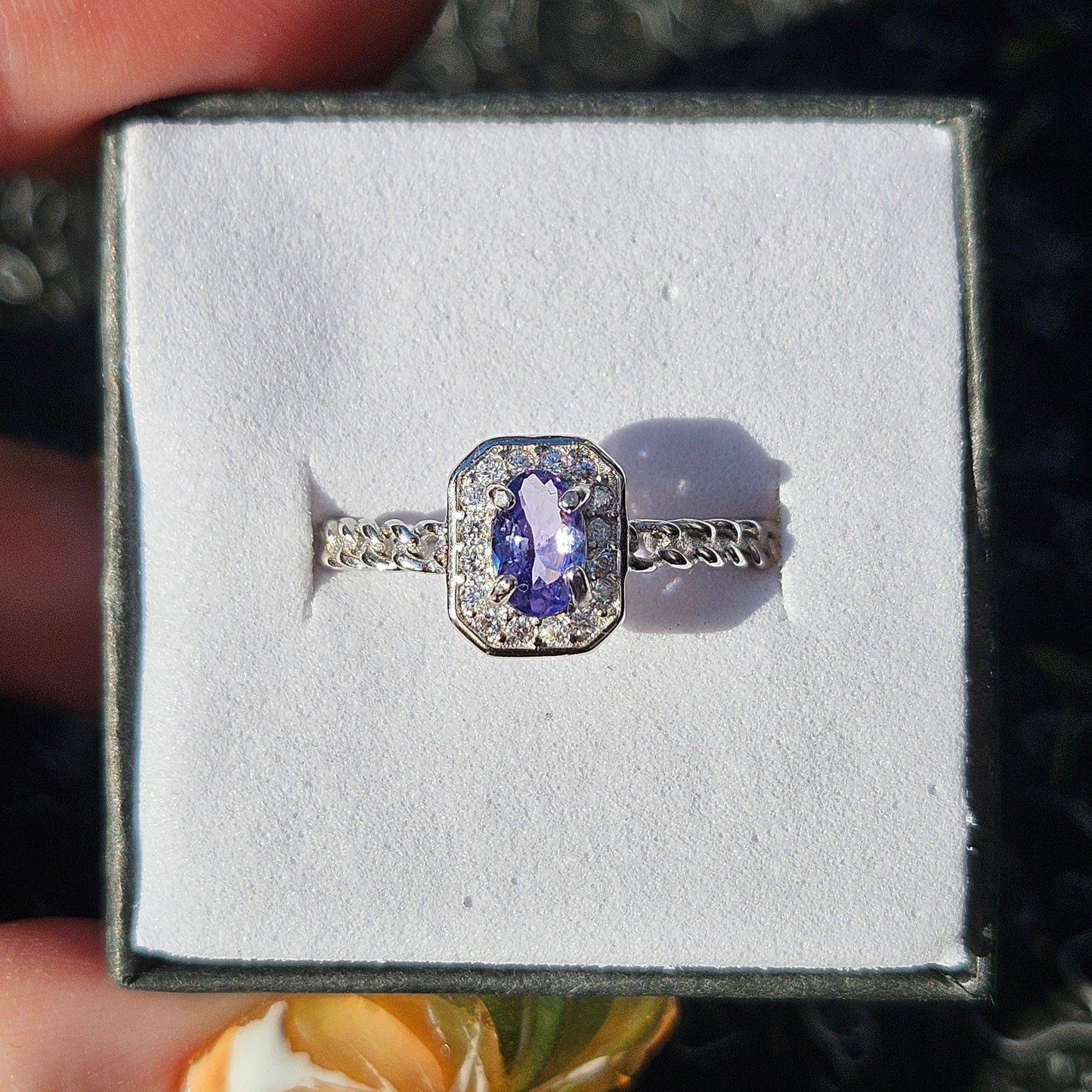 Tanzanite ring