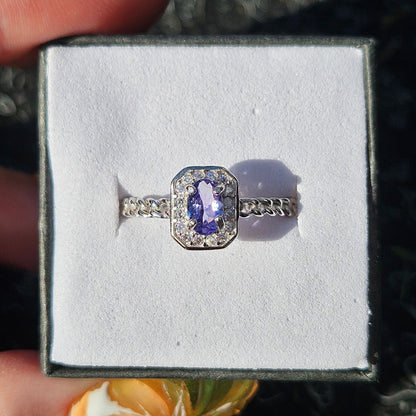 Tanzanite ring