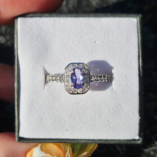 Tanzanite ring