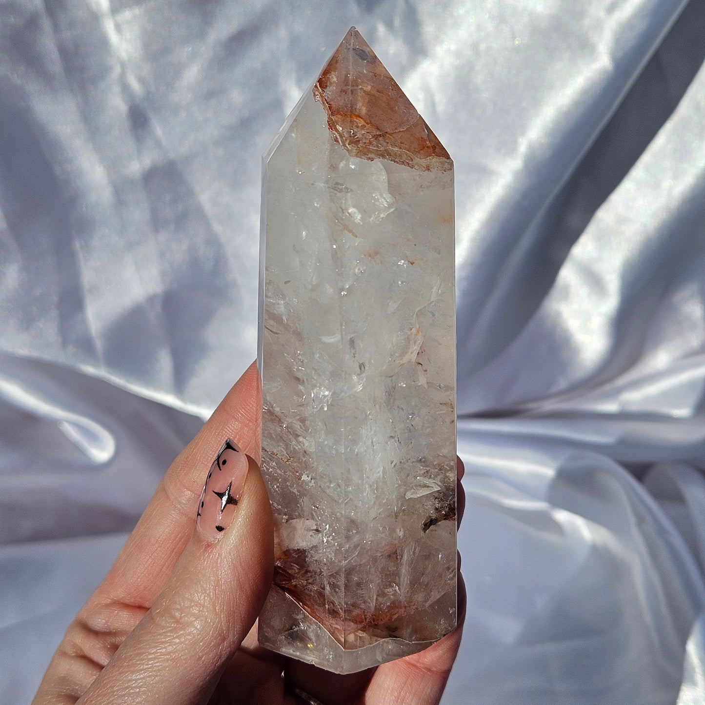 Dendritic fire quartz tower