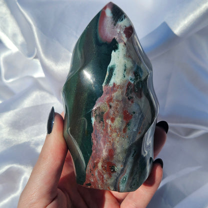Ocean jasper flame