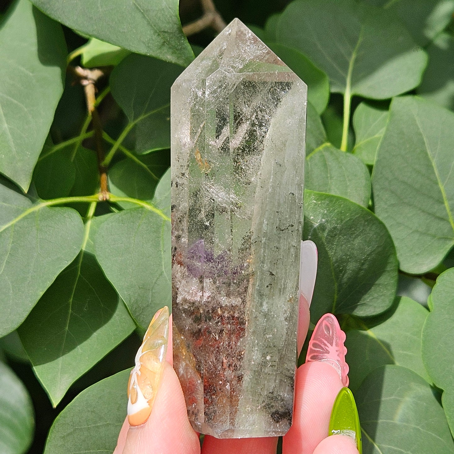 Garden quartz tower