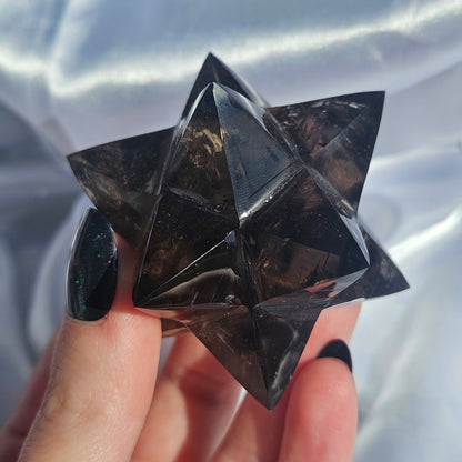 Smokey quartz merkaba