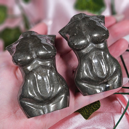 Pyrite godess body