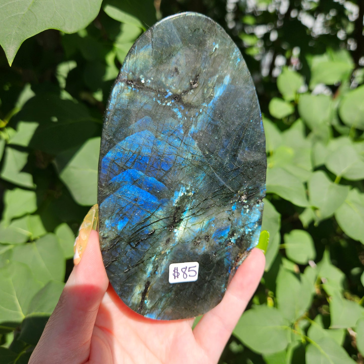 Labradorite statement piece