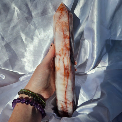 Fire quartz statement tower