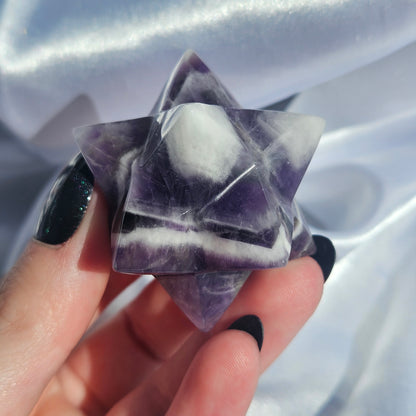 Dream amethyst merkaba