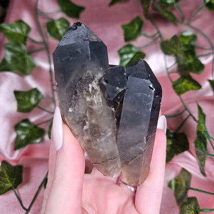 Smokey quartz cluster